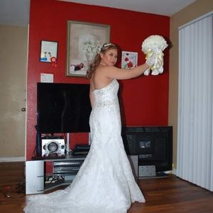 $400 vestido de novia  hermoso